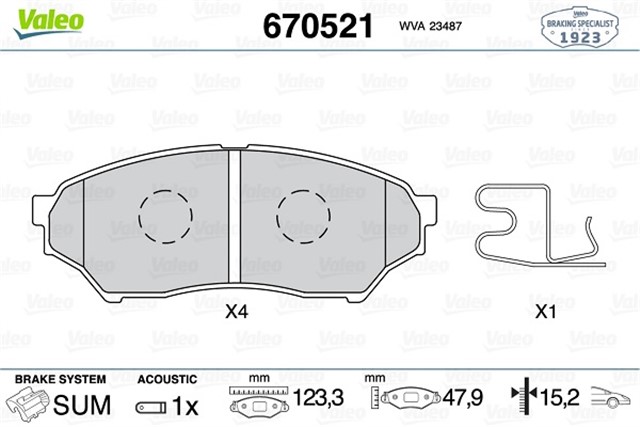 ON BALATA PAJERO PININ 1.8 1.8GDI 2.0GDI