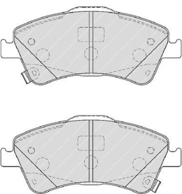 ON BALATA AURIS - COROLLA 2.0D - 4D - 2.2D 07 AVENSIS - VERSO 1.6 - 1.8 - 2.0 - 2.0D - 4D 09 COROLLA 1.4D - 4D 09