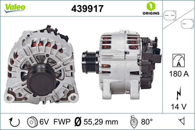 ALTERNATOR V40 - C - MAX - FOCUS - MAZDA III