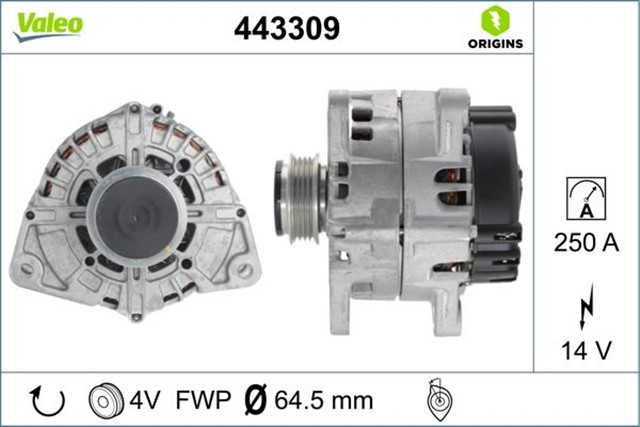 ALTERNATOR MERCEDES GLC CLASS 4.0