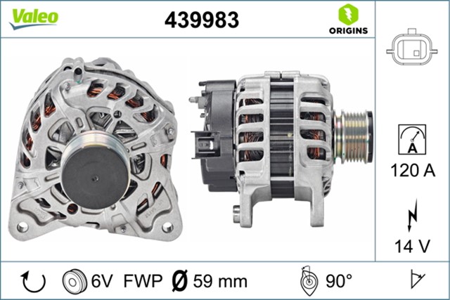 ALTERNATOR RENAULT CLIO IV