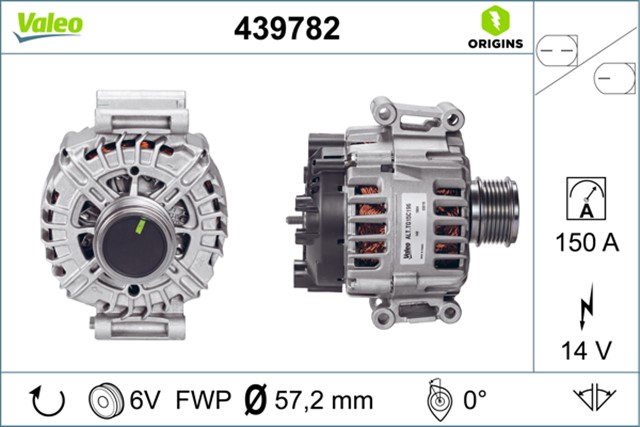 ALTERNATOR VW GROUP 06H903017SX