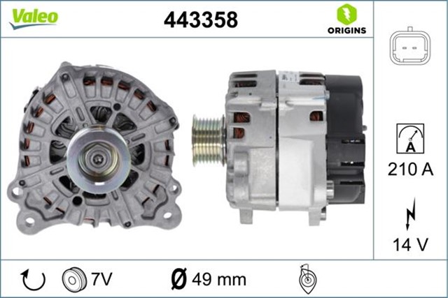 ALTERNATOR RENAULT - NISSAN