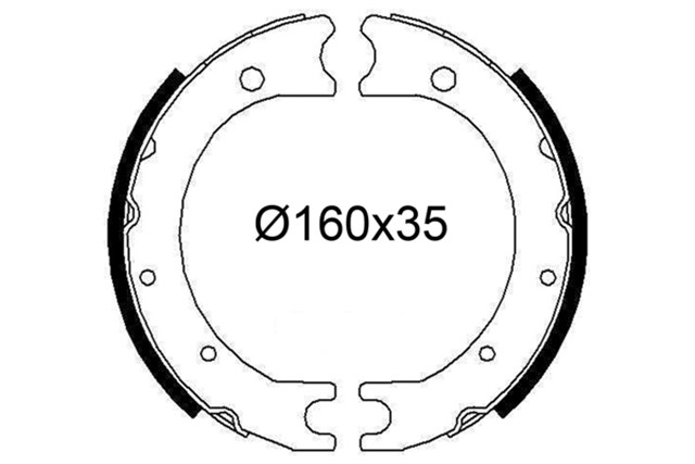 PABUCLU FREN BALATASI TOYOTA LAND CRUISER I II III