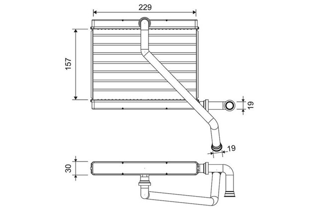 KALORIFER RADYATORU BMW E39