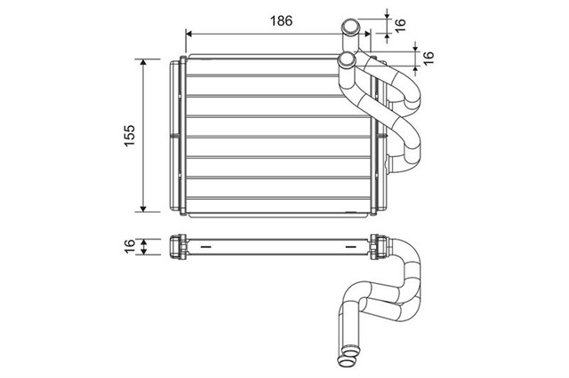 KALORIFER RADYATORU KIA SORENTO