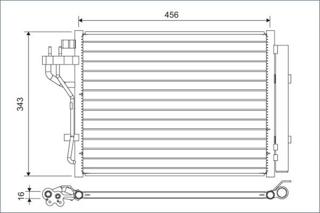 KONDENSER HYUNDAI I10 TUR - EUR