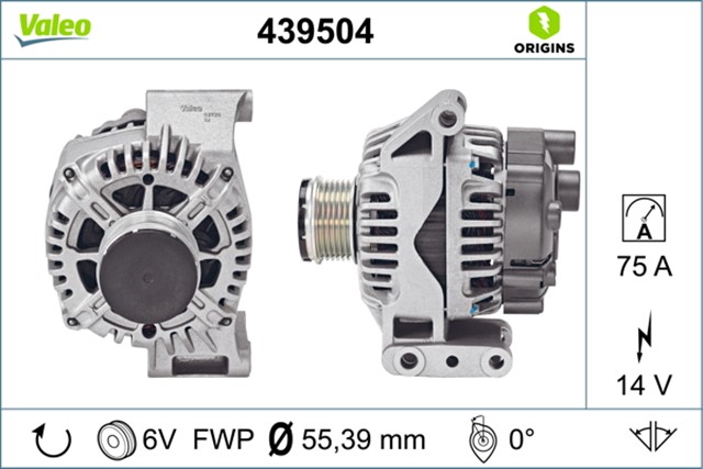 ALTERNATOR FIAT 1.3 JTD 16V TG8S012