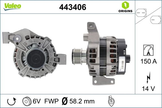 ALTERNATOR FORD S - MAX