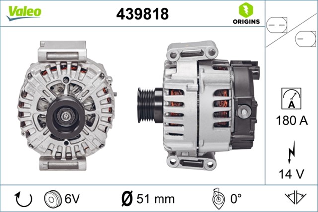 ALTERNATOR MERCEDES ML250 2.1D 15 - 