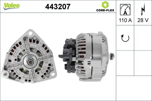 ALTERNATOR TGA - TGS - TGX