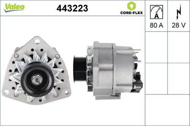 ALTERNATOR ACTROS - ATEGO - AXOR