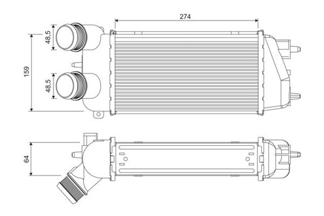 TURBO RADYATORU CITROEN C3