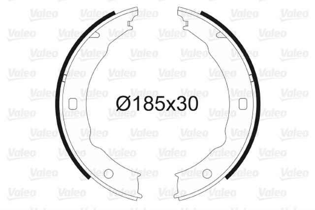 PABUCLU FREN BALATASI PEUG 406 RR