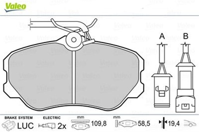 FREN BALATASI FIAT CROMA 1986