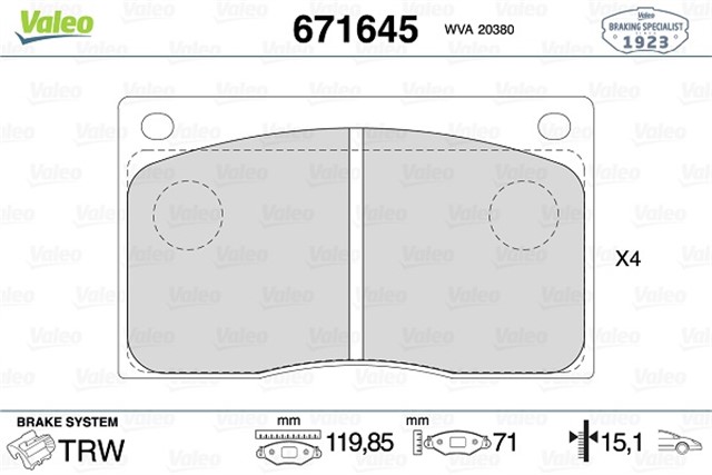 FREN BALATASI JAGUAR XJ SERIE I