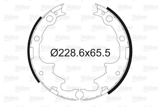 PABUCLU FREN BALATASI JEEP WRANGLER TJ RR