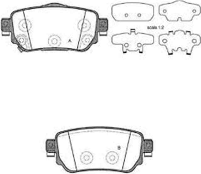 ARKA BALATA RENAULT KADJAR 15 NISSAN QASHQAI - XTRAIL 14 FTE KIRMIZI KUTU