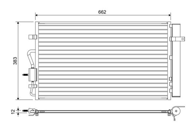 KONDENSER OPEL AMPERA - E