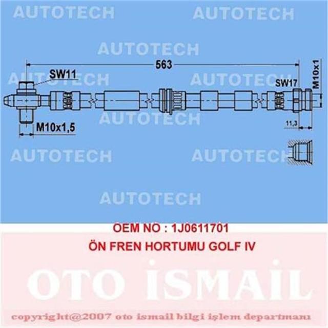 ON FREN HORTUMU GOLF IV