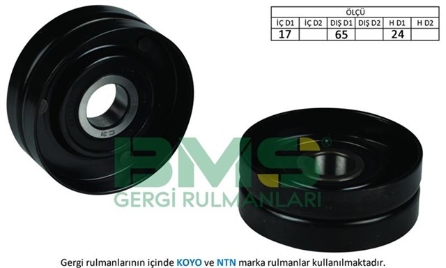 ALTERNATOR GERGI RULMANI GOLF7 - A3 - LEON - CADDY - TIGUAN 1.6 - 2.0 TDI CLHA - CRKB - CLHB - CRKA