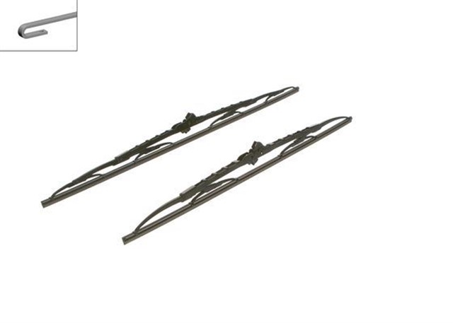 SILECEK SUPURGESI TAKIMI 600MM / 530MM MERCEDES SPRINTER B901 B904 . VW LT 28 - 35 - 46