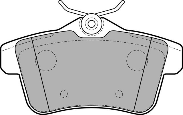 ARKA FREN BALATASI PEUGEOT P3008 09 16 P5008 09 17 P508 10 18 P308 GTI - RZC 10 14 CITROEN C4 09 16 DS4 - DS5 11 15