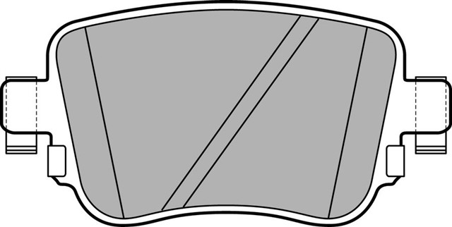 ARKA FREN BALATASI CADDY - SHARAN - ALHAMBRA - LEON - A1 - Q3 - OCTAVIA 2015 - 