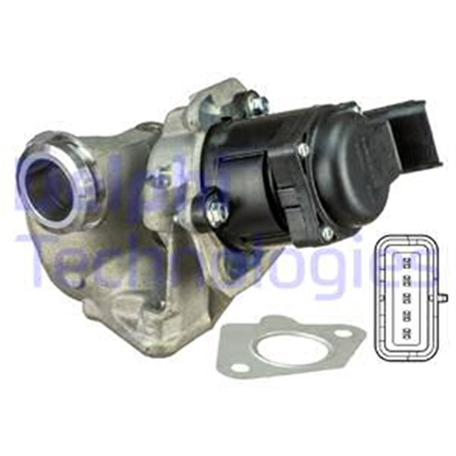 EGR VALFI BERLINGO - C3 - C4 - C5 - JUMPY - XSARA - P1007 - P206 - P207 - P307 - EXPERT - PARTNER 1.6 HDI FIESTA VI 03 11 C MAX FOCUS II 04 11 FUSION 03 12 1.6TDCI VOLVO V70 III S80 II 10 S40 II V50 05 1.6TD