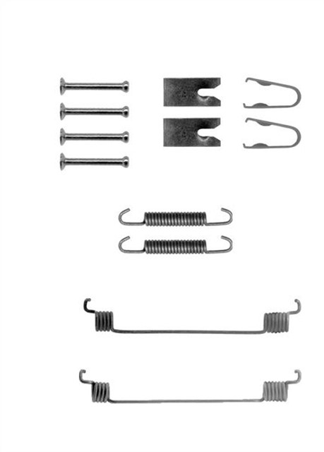 ARKA FREN PABUC MONTAJ TAKIMI FORD FIESTA 02 08 FUSION 02 12 KA 99 06 STREET KA 02 16 MAZDA 3 02 08