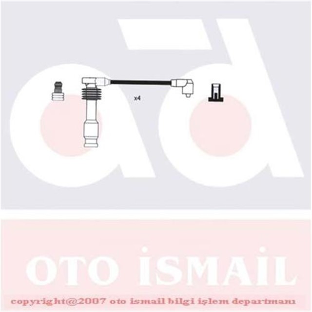 BUJI KABLO TAKIMI ASTRA G - VECTRA B - ASTRA F - VECTRA A 1.8 - 2.0 16V ECOTECH - ENJEKSIYONLU