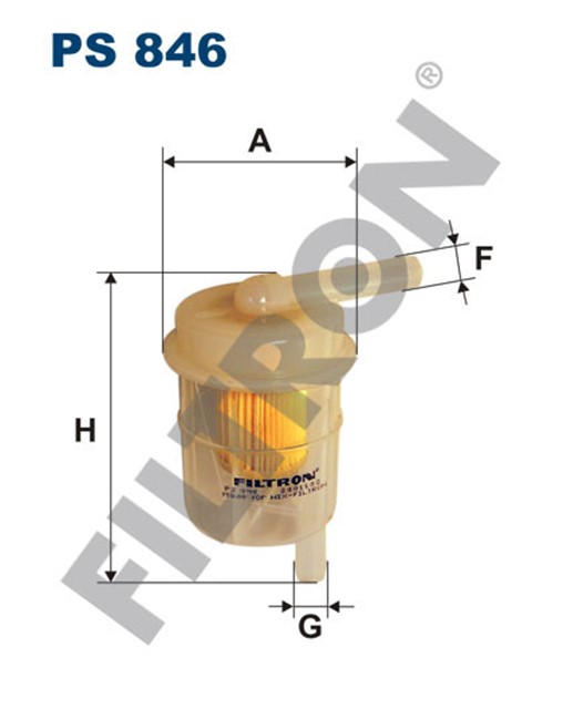 YAKIT FILTRESI HYUNDAI PONY 1.2 74 - 82 1.4 77 - 85 NISSAN DATSUN 1.8 77 - 81
