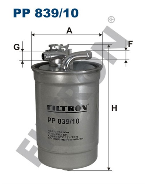 YAKIT FILTRESI [DIZEL] A4 - A6 BLB - BRE 2.0 TDI 05 - 11