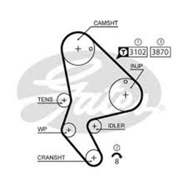 TRIGER KAYISI 140X254 140 DIS PARTNER1.9 - BERLINGO 1.9 - JUMPY 140SP 254H CT986