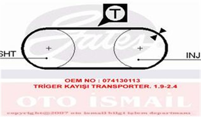 TRIGER KAYISI 077X210 TRANSPORTER. 1.9 - 2.4 CT645