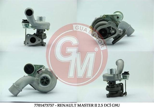 TURBO SARJ RENAULT MASTER II 01 OPEL MOVANO 01 2.5DCI G9U
