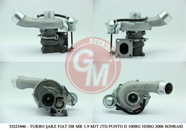 55223446 - TURBO DOBLO - MAREA 1.9 MJT - JTD - PUNTO II 06 100/105BG