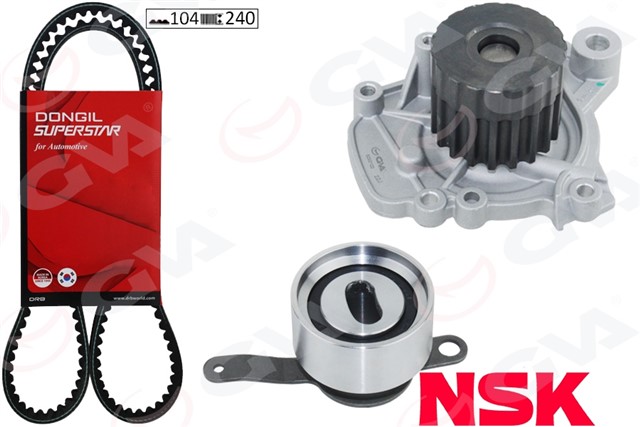 DEVIRDAIMLI EKSANTRIK GERGI KITI 104X240 ACCORD 1.6 98 - 02 - CIVIC IV - V - VI 1.6 91 - 01 - CRX III 1.6 92