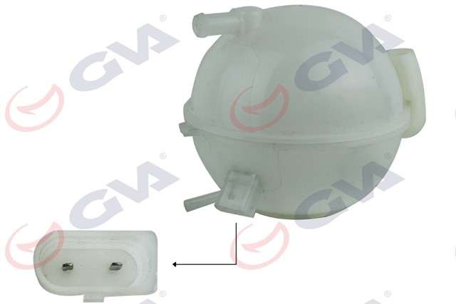 RADYATOR YEDEK SU DEPOSU [GENLESME KABI] GOLF4 - BORA - A3 - TOLEDO - LT35 97 - 04