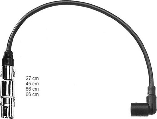 X BUJI KABLOSU GOLF IV AKL 98 - 01 - AUDI A3 1.6 8V 96 FABIA - OCTAVIA - SUPERB 2.0. 1.6 8V 99