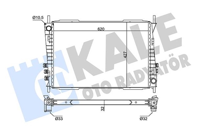 MOTOR SU RADYATORU FMBA FMBB QJBA XB AJ - V6 JAGUAR X - TYPE I X400 2003 2009
