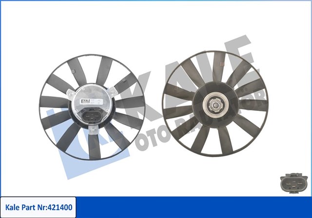 FAN MOTORU PERVANELI VOLKSWAGEN GOLF III - VENTO 250 - 200 - 120W - 303MM DAVLUMBAZ YOK
