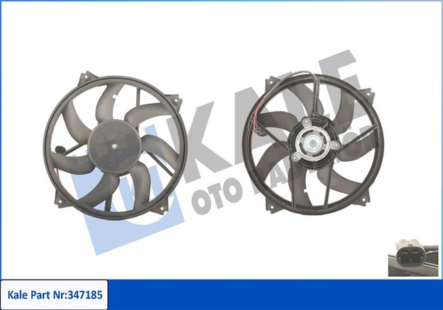 FAN MOTORU BERLINGO - C4 - DS5 - JUMPY - 307 - 308 - 5008 - PARTNER TEPEE - PARTNER BOX