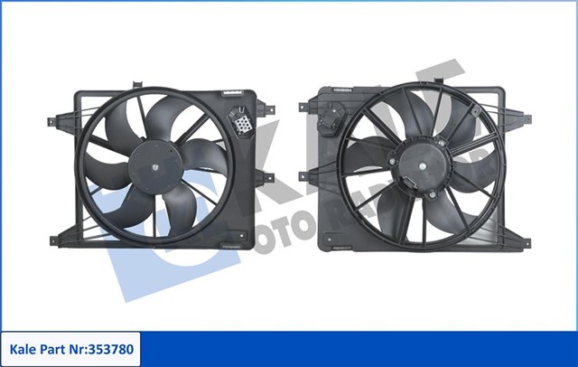 FAN MOTORU KOMPLE DAVLUMBAZLI DACIA LOGAN - SANDERO 1.4 - 1.6