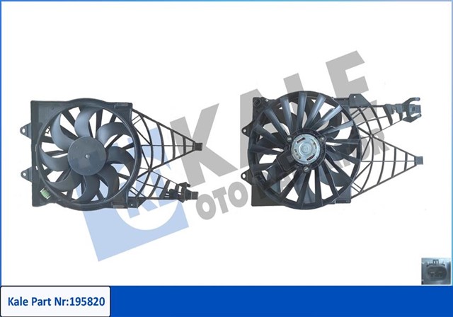 FAN GRUBU DAVLUMBAZLI FIAT LINEA 1.3MJET 1.4T - JET