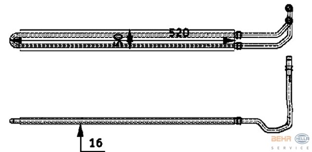 DIREKSIYON YAG RADYATORU BMW N47 E60 PREMIUM LINE