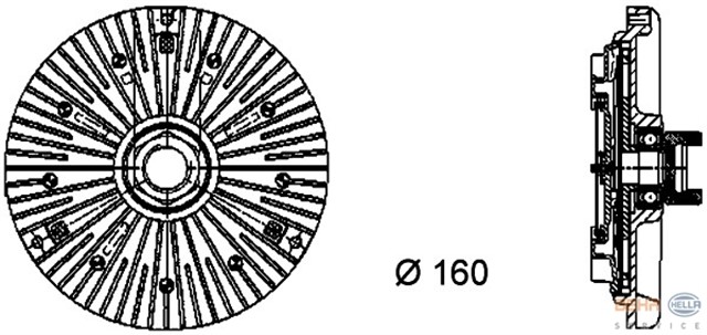 FAN TERMIGI PREMIUM LINE BMW S54 B32 M3 E46 M30 B30 B34 M5 E34