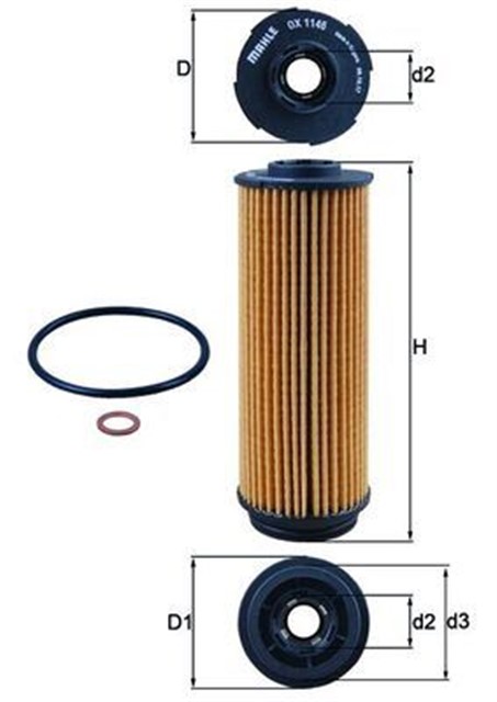 YAG FILTRESI BMW F20 F23 F30 G20 F34 F31 G21 F33 G30 G31 G32 G11 G14 G01 G02 G05 G07 G29