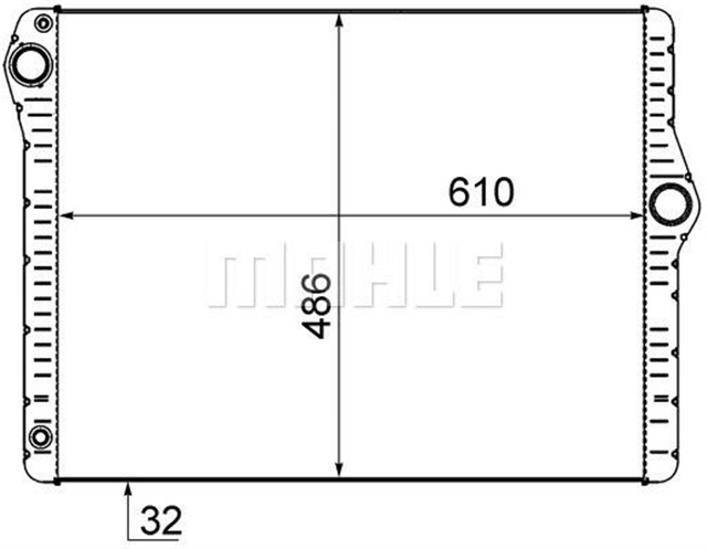 MOTOR SU RADYATORU BMW N52 N53 F10 09 11 F01 09 15