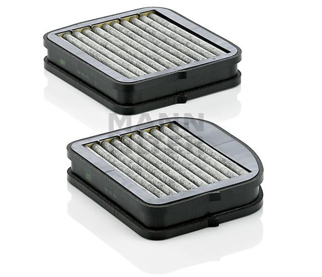 KABIN FILTRESI TAKIMI MERCEDES W210 S210 W220 C215 KARBONLU